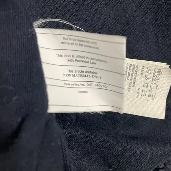 Abercrombie & Fitch Jacket Women XL Navy Windbreaker Outdoor Retro Moose - Picture 11 of 16